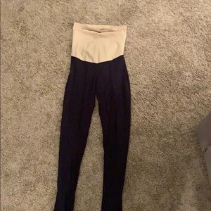 Motherhood Maternity Navy Blue Leggings